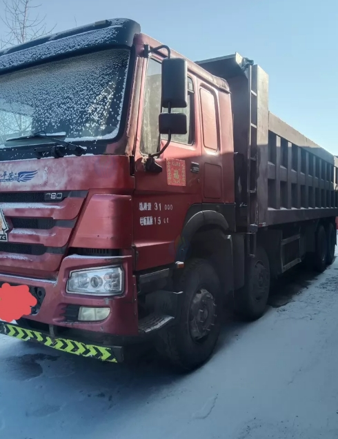 呼伦贝尔市地区处理豪沃380八米大箱自卸车