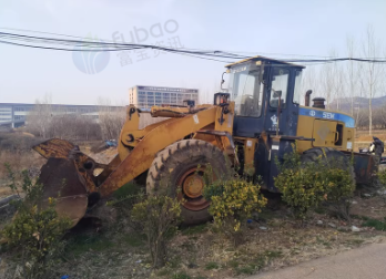 青岛市地区处理山工652B装载机