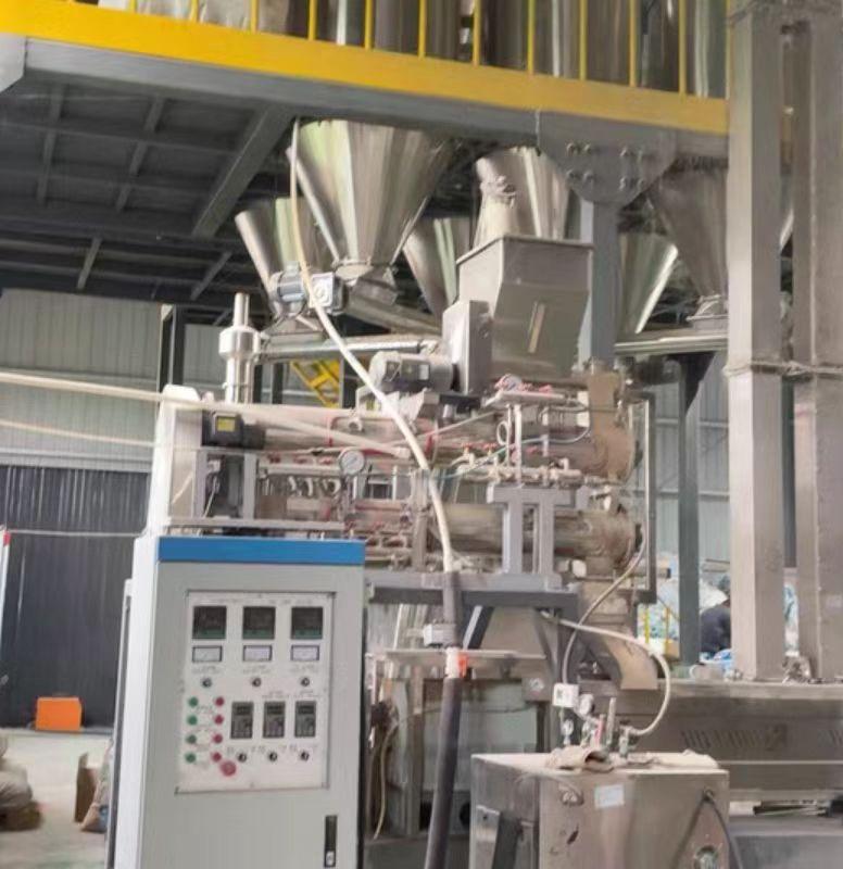 宿州地区工厂处理双螺杆膨化机等全套猫粮狗粮设备