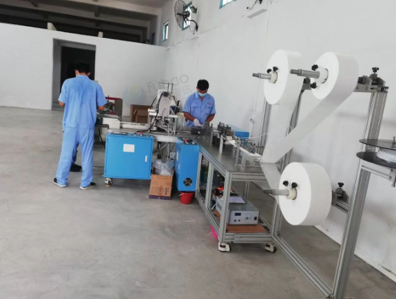 屯昌县地区工厂处理口罩机