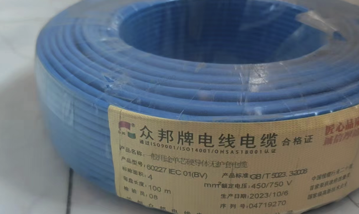 兰州市地区处理众邦电线4平方10盘