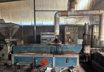 聊城市地区工厂处理广东华星140造粒机