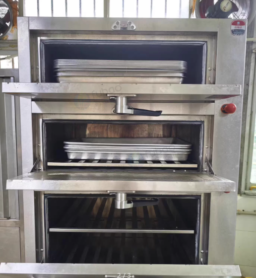 海口市地区处理金佰特三层商用蒸箱