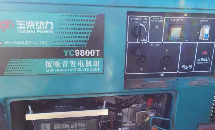 兴安盟地区处理玉柴YC9800柴油发电机