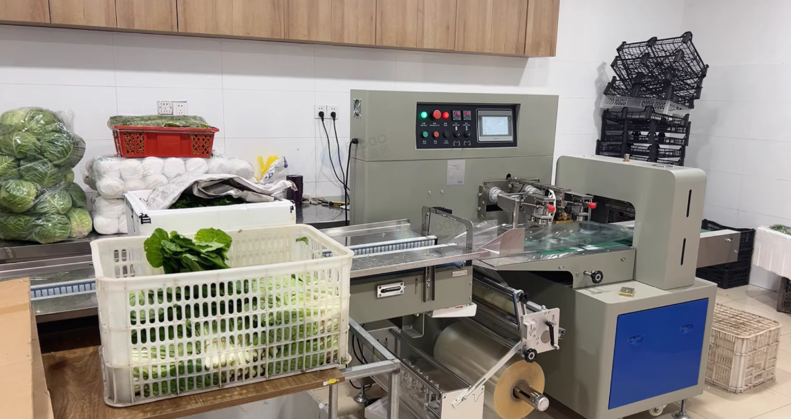 南通地区工厂处理大川品牌600型枕式包装机