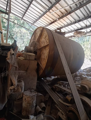 玉林市地区处理三吨球磨机全套