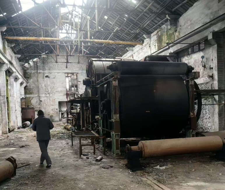 邵阳市地区处理废旧造纸设备整体