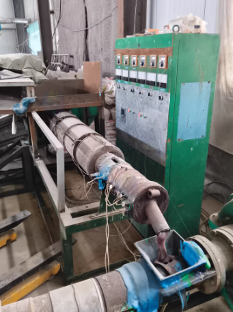 潍坊市地区工厂处理135/120两步pe造粒机 塑料烘干机