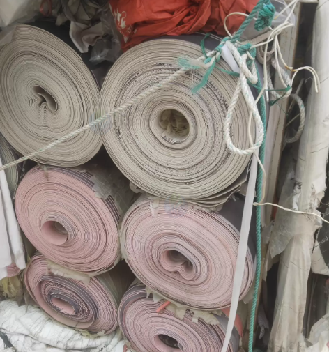 连云港市地区处理皮革PVC卷材十几吨