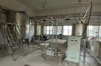 榆林市地区处理杏仁露生产线设备