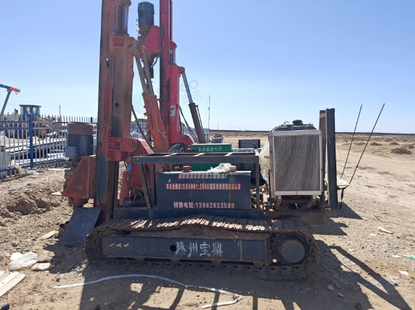 海南藏族自治州地区工厂处理光伏引孔机4台