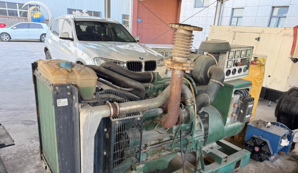 盐城市地区工厂处理80KW沃尔沃马拉松发电机组