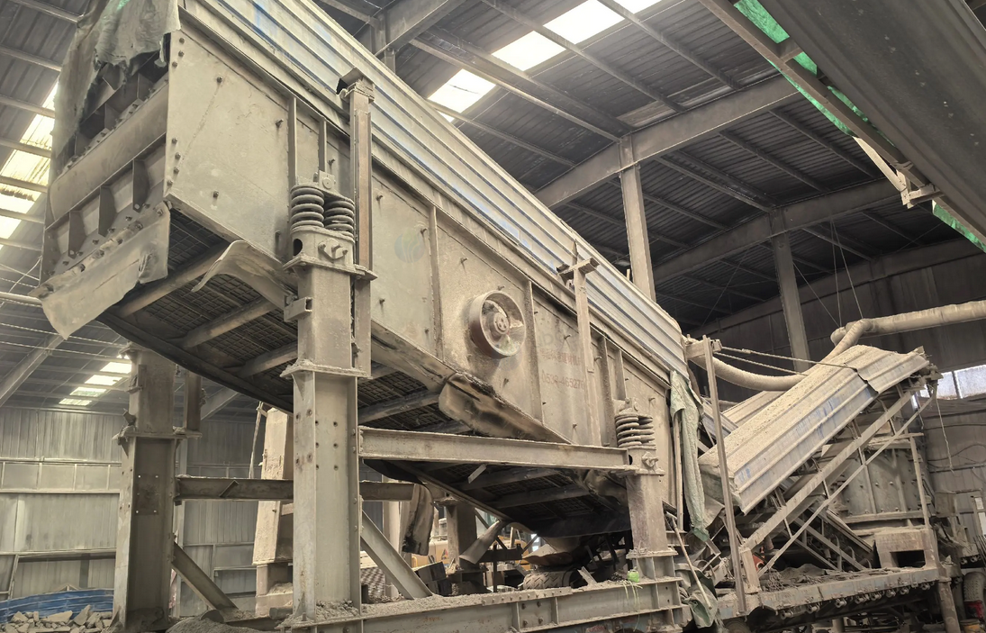 聊城市地区公司处理破碎生产线设备