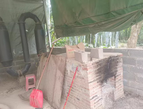 钦州市地区处理机制木炭生产线设备