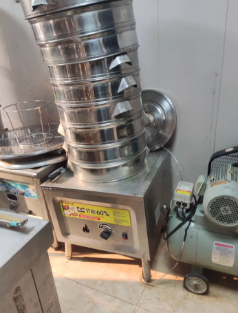 海口市地区处理志高节能蒸气炉+9个蒸笼