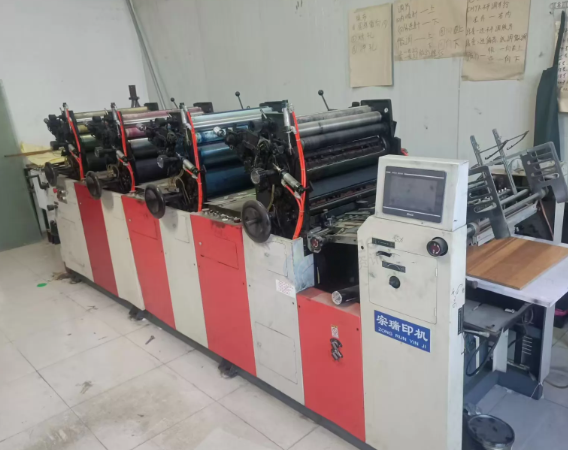 无锡市地区工厂处理四色印刷机