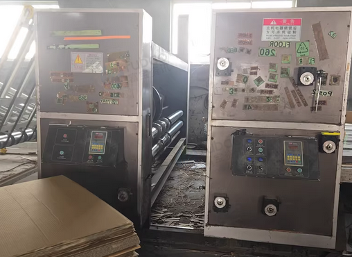 威海市地区处理2017年门幅3300*700单色印刷开槽机