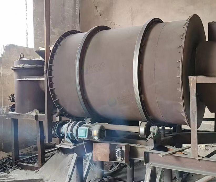 鄂尔多斯市地区处理8吨生物质颗粒烘干炉