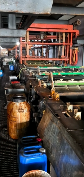 日照市地区处理电镀生产线滚镀锌设备整条线