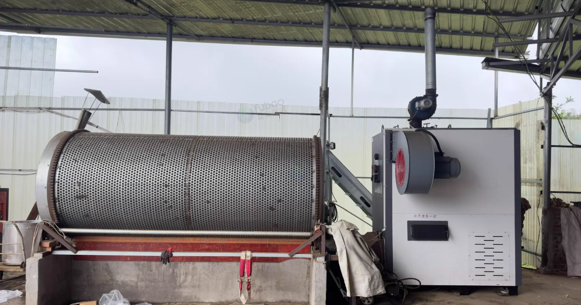 泸州市地区工厂处理滚筒熏硫烘干机