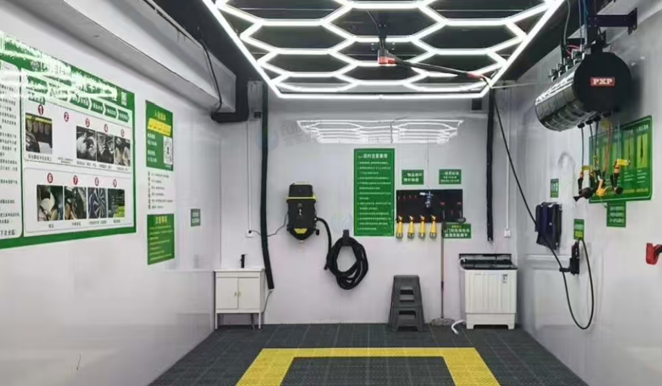 运城市地区店铺处理整套洗车房设备