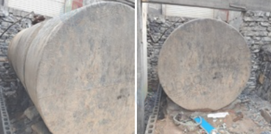 湘西市地区处理旧油罐一个