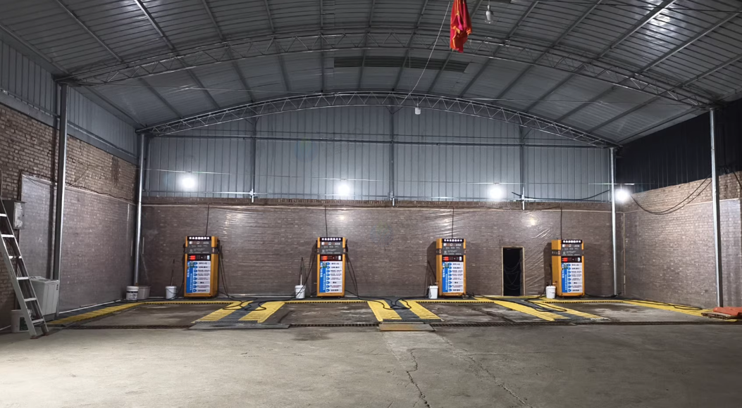 白银市地区处理西安恒众自助洗车机