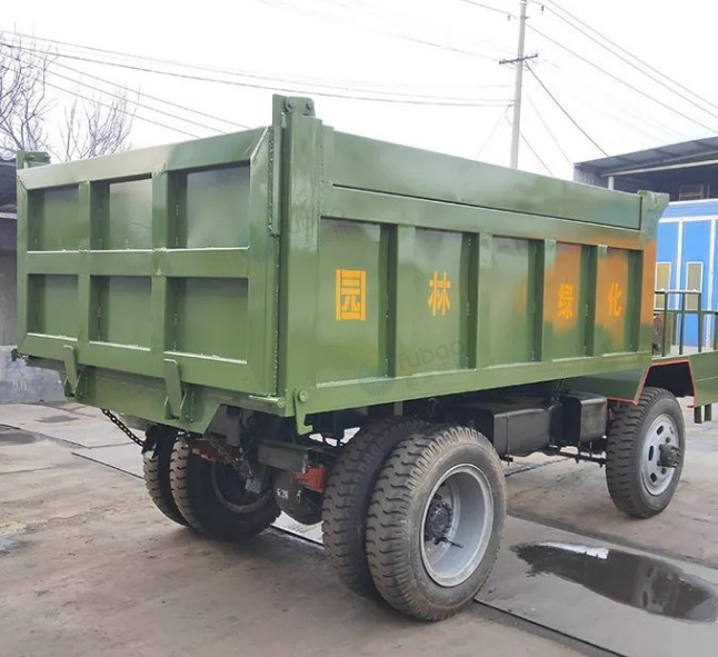 济宁市地区处理军绿色园林绿化自卸车