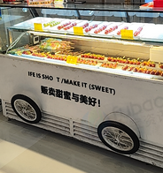 重庆地区更新设备处理1.8米风冷蛋糕柜展示柜