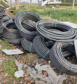 上海市地区处理1批PE线管