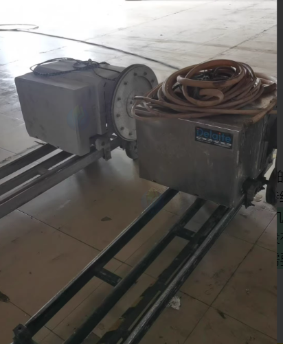 海口市地区工厂处理22KW德莱特绳锯切割机