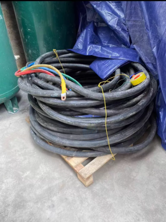 金华地区工地剩下处理电缆线，铝线