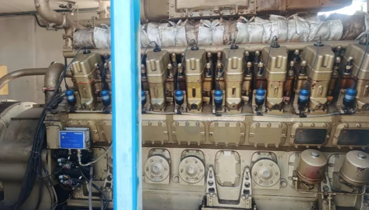 青岛市地区处理济柴16v1000kw沼气发电机组