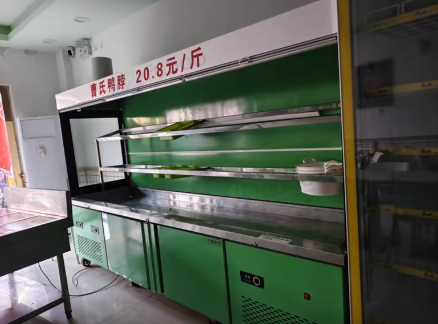 东营市地区处理3米长麻辣烫展示柜