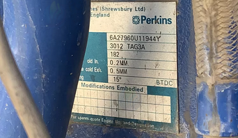 保定市地区处理英国珀金斯（Perkins）3012TAG3A柴油发电机组