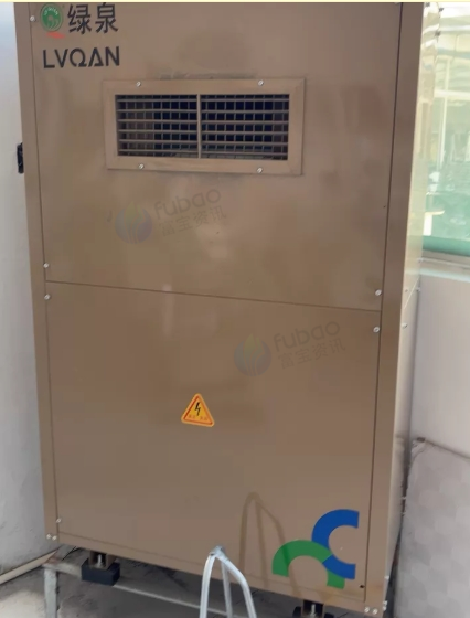 泰安市地区个人处理2台绿泉空气源热泵10匹