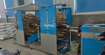 衡水市地区处理72锭双盘棉线缠绕机