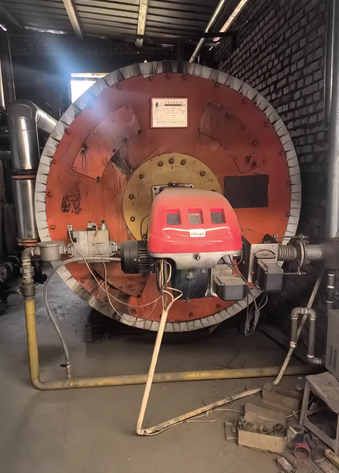 石家庄市地区处理17年1吨天然气导热油锅炉