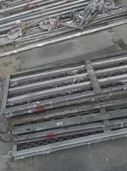 西安市地区处理铁艺脚手架组件