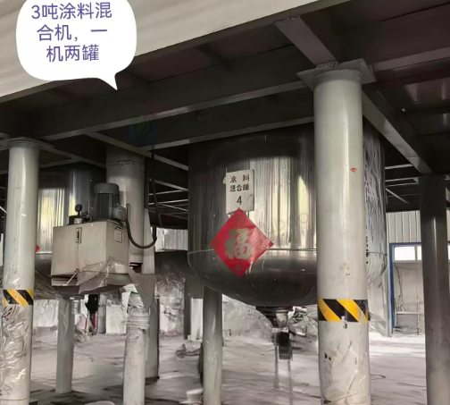 青岛市地区工厂处理真石漆乳胶漆水包砂全套生产线