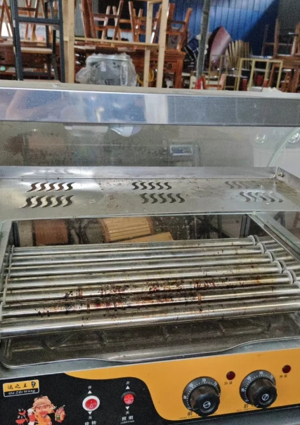 眉山市地区处理温州凌达YXD-7型滚动式烤香肠机、伟丰WF-A109F商用大功率碎冰机