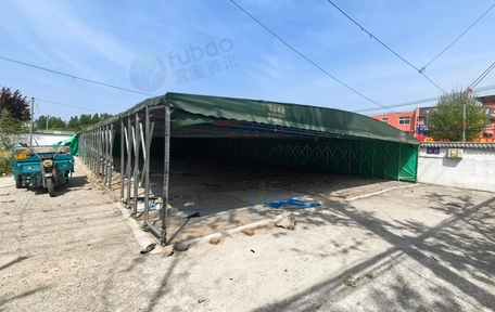 济南市地区处理菜鸟驿站货架、推拉雨棚等