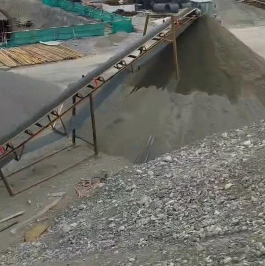 郑州市地区个人处理输送带、震动筛、料斗等整套制砂生产线