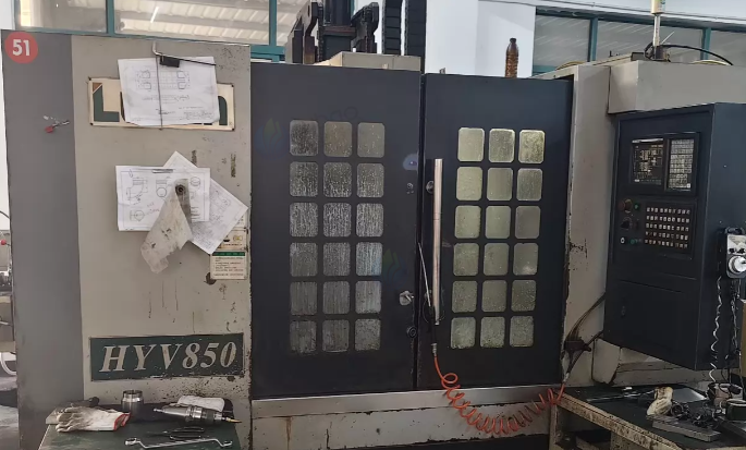无锡市地区工厂处理HYV850数控铣床