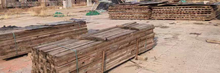 赤峰市地区工地处理5000根左右木方