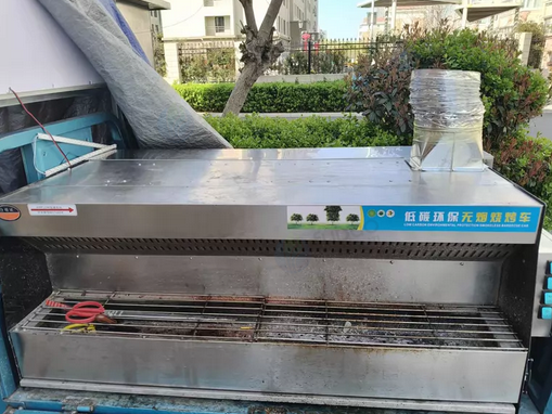 威海市地区处理台式双风机净化烧烤炉