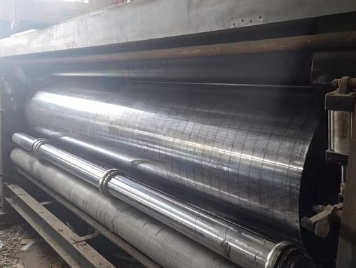 威海市地区处理2017年门幅3300*700单色印刷开槽机