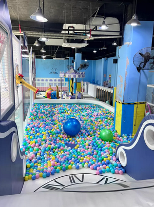 九江市地区处理260平淘气堡设备