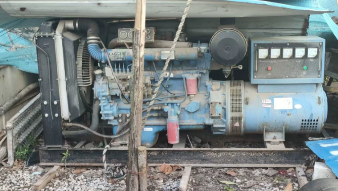 扬州市地区工厂处理100KW柴油发电机组2台
