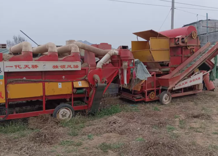 烟台地区处理花生分离和花生秧粉碎机